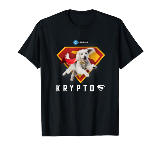 Superman (2025) Krypto The Superdog S-Shield Logo T-Shirt