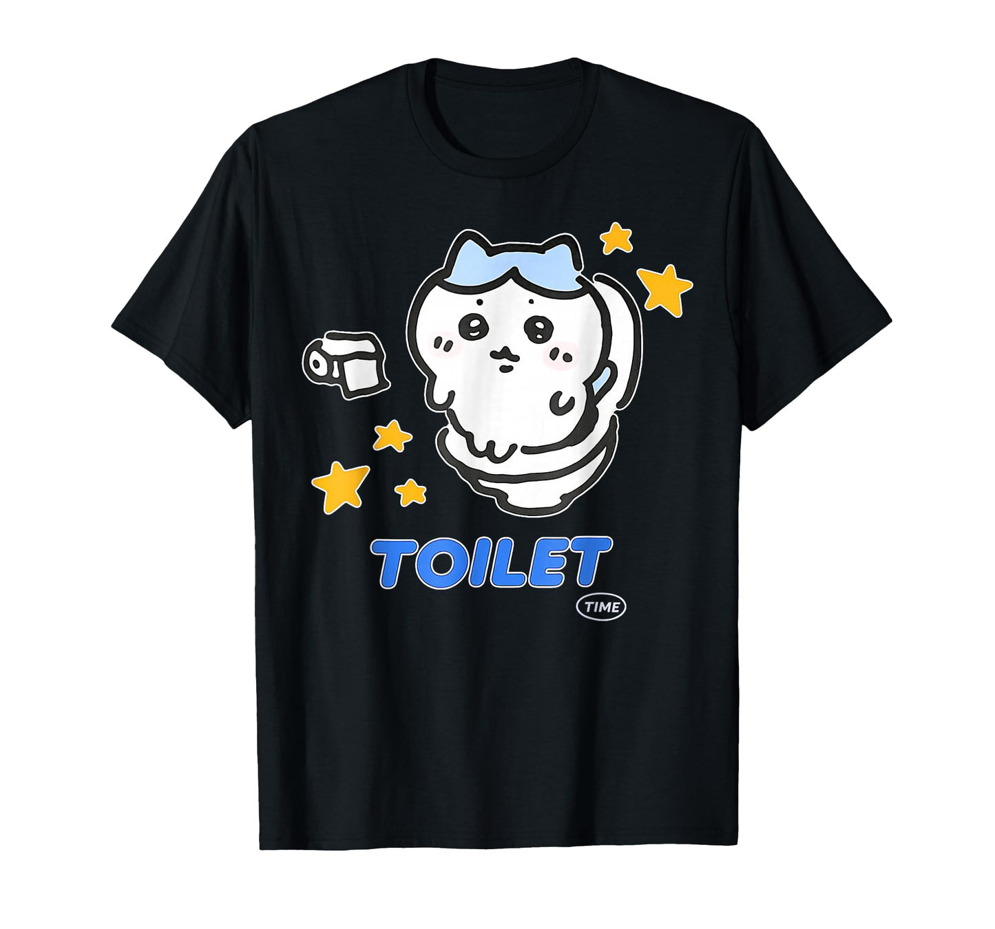 Toilet Time Chikawa Meme Tee T-Shirt