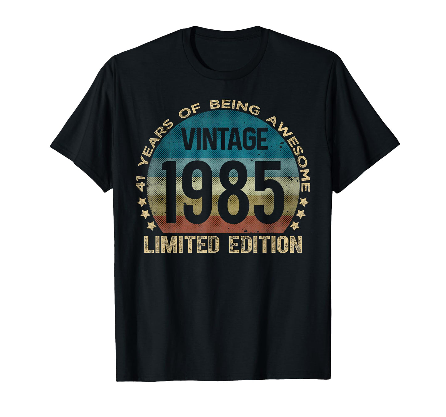 41 Year Old Gifts Vintage 1985 Limited Edition 41st Birthday T-Shirt