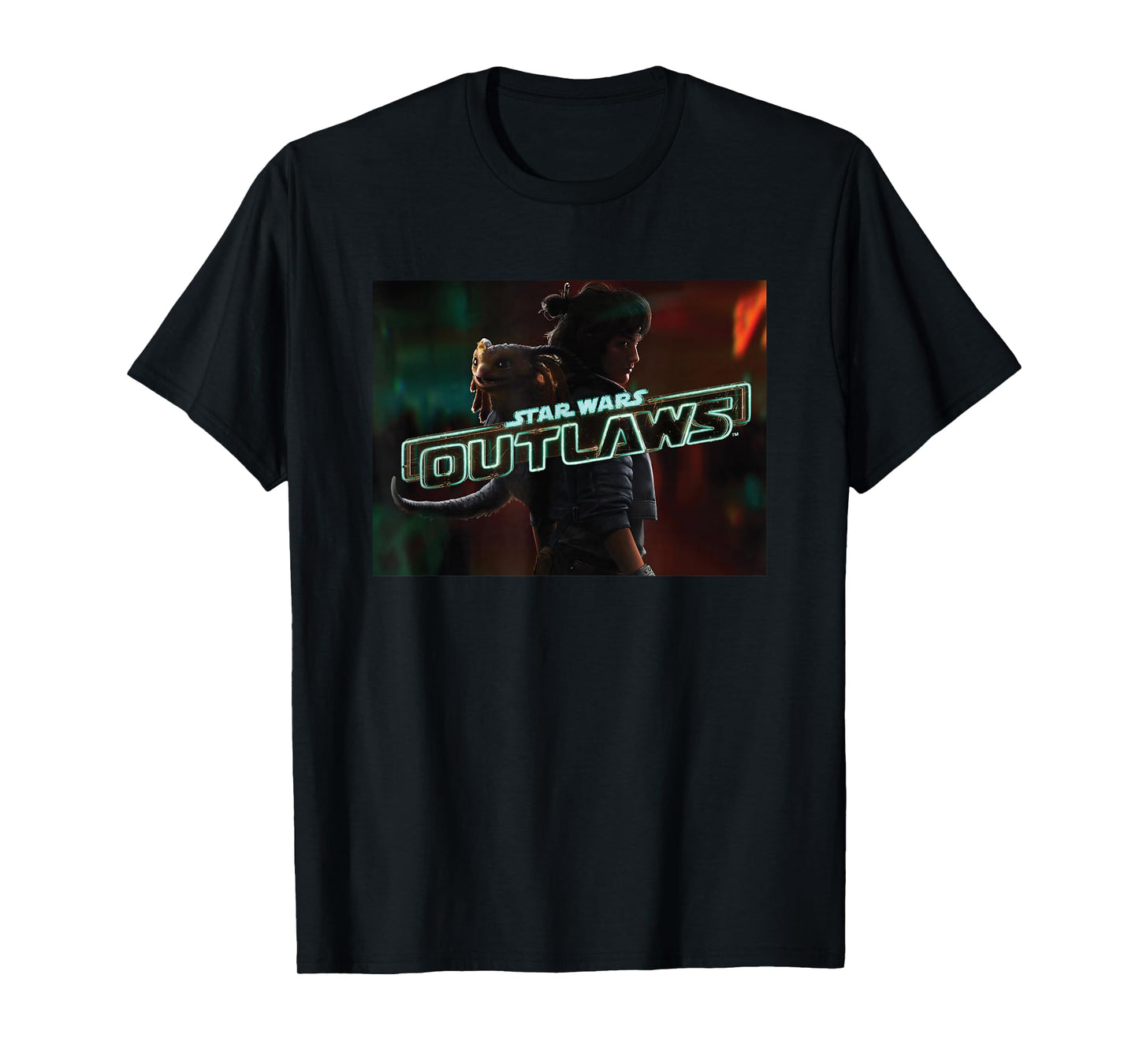 Star Wars Outlaws Nix And Kay Vess Poster T-Shirt