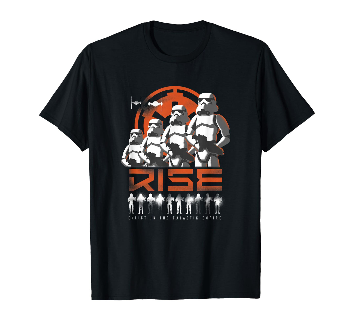 Star Wars Rebels Rise Galactic Empire Recruitment Propaganda T-Shirt
