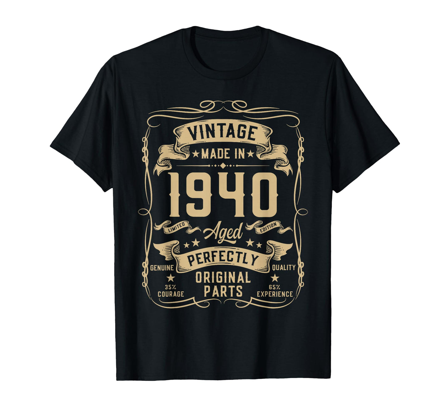 Vintage 1940 85yr 85th Birthday Gifts for Men 85 Years Old T-Shirt