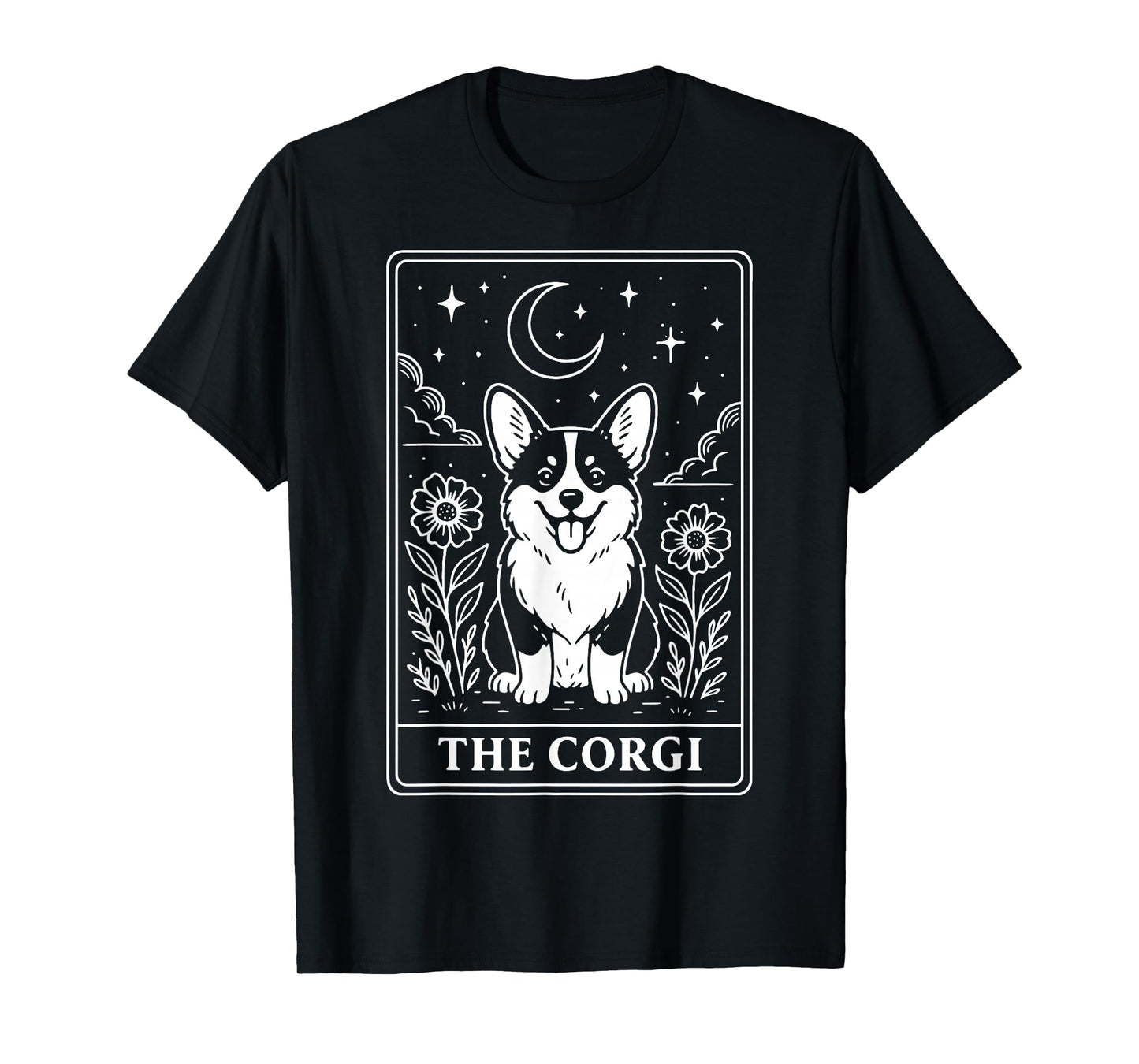 The Corgi Tarot Card T-Shirt