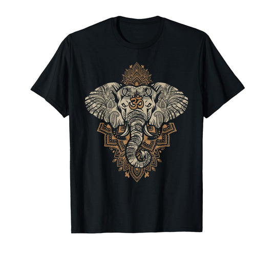 Psytrance Festival Psychedelic Goa Elephant Gift T-Shirt