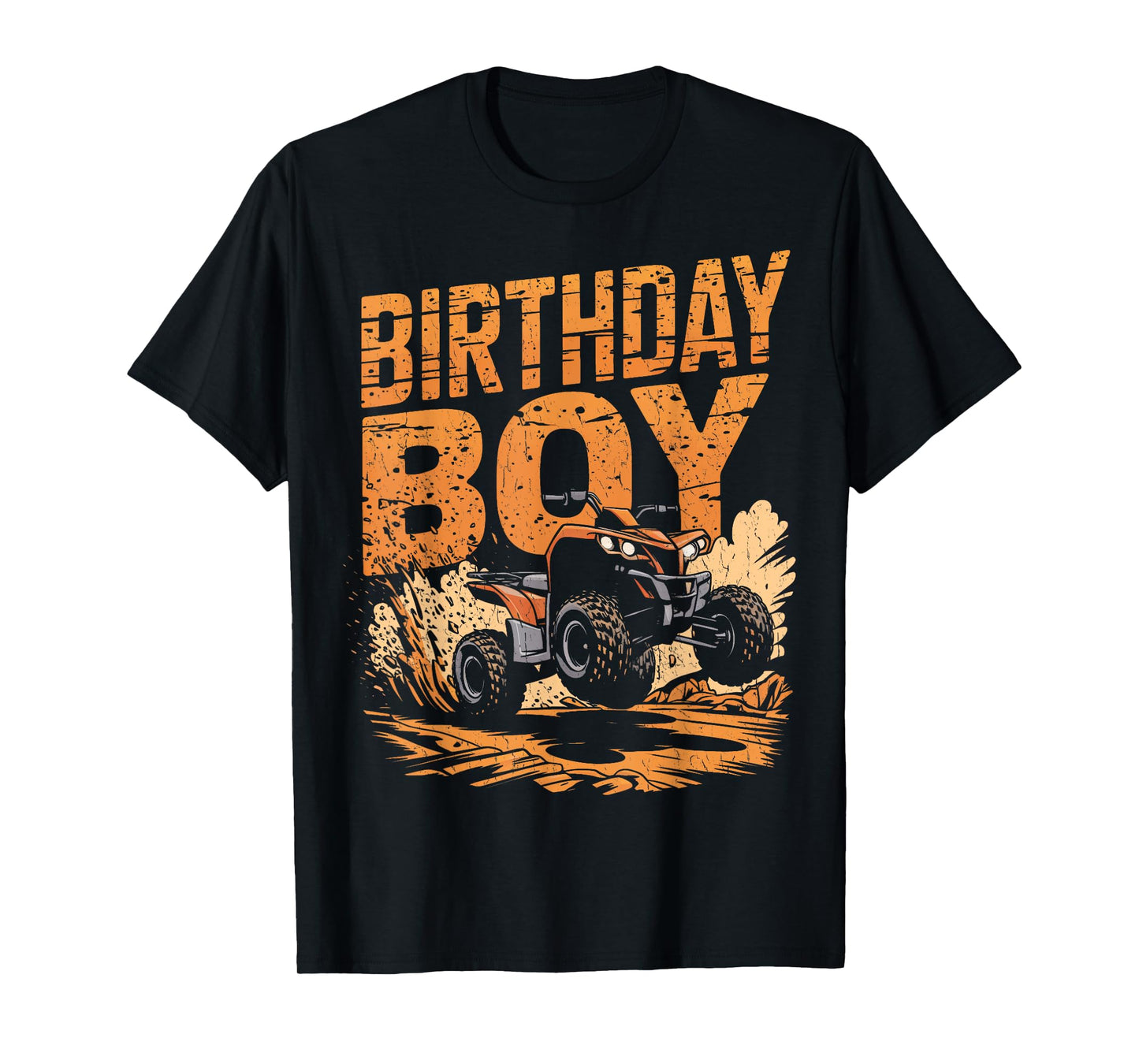 Funny Birthday Boy 4 Wheeler Birthday Boy ATV Birthday Party T-Shirt