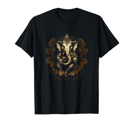 Ganesh Hindu Ganesha Elephant Spiritual T-Shirt