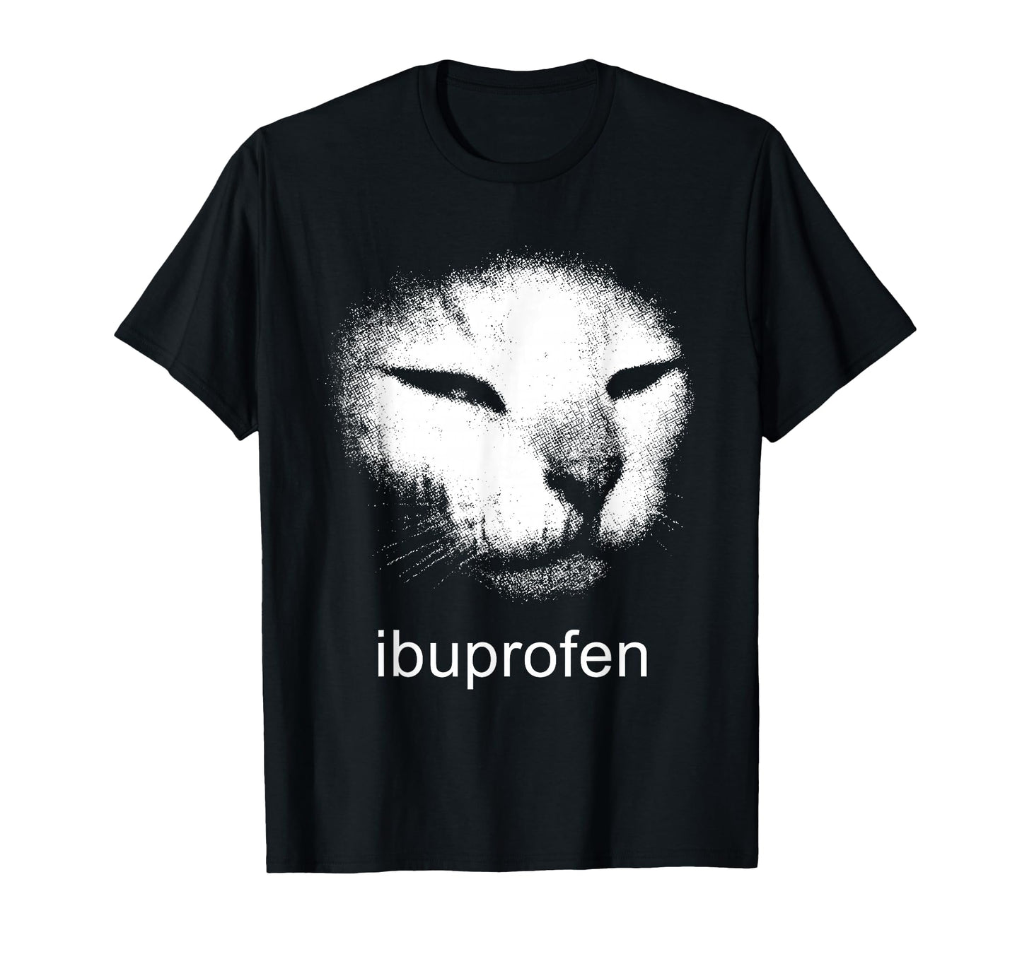 I Need Ibuprofen Funny Vintage Cat Kitten Meme Silly Cat T-Shirt