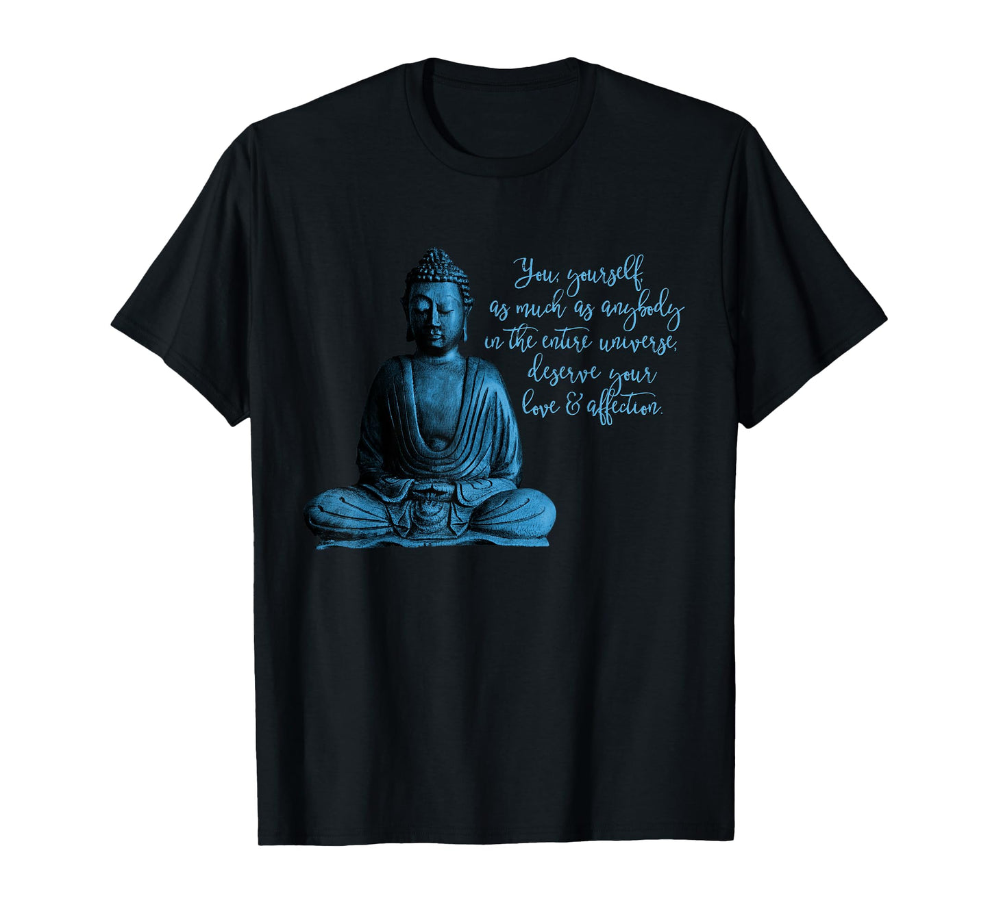 Buddha Quote for mindfulness, meditation and peace T-Shirt
