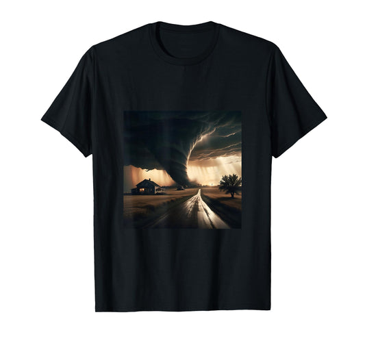Storm Chaser Tornado Twister Weather Meteorologist Kids Men T-Shirt