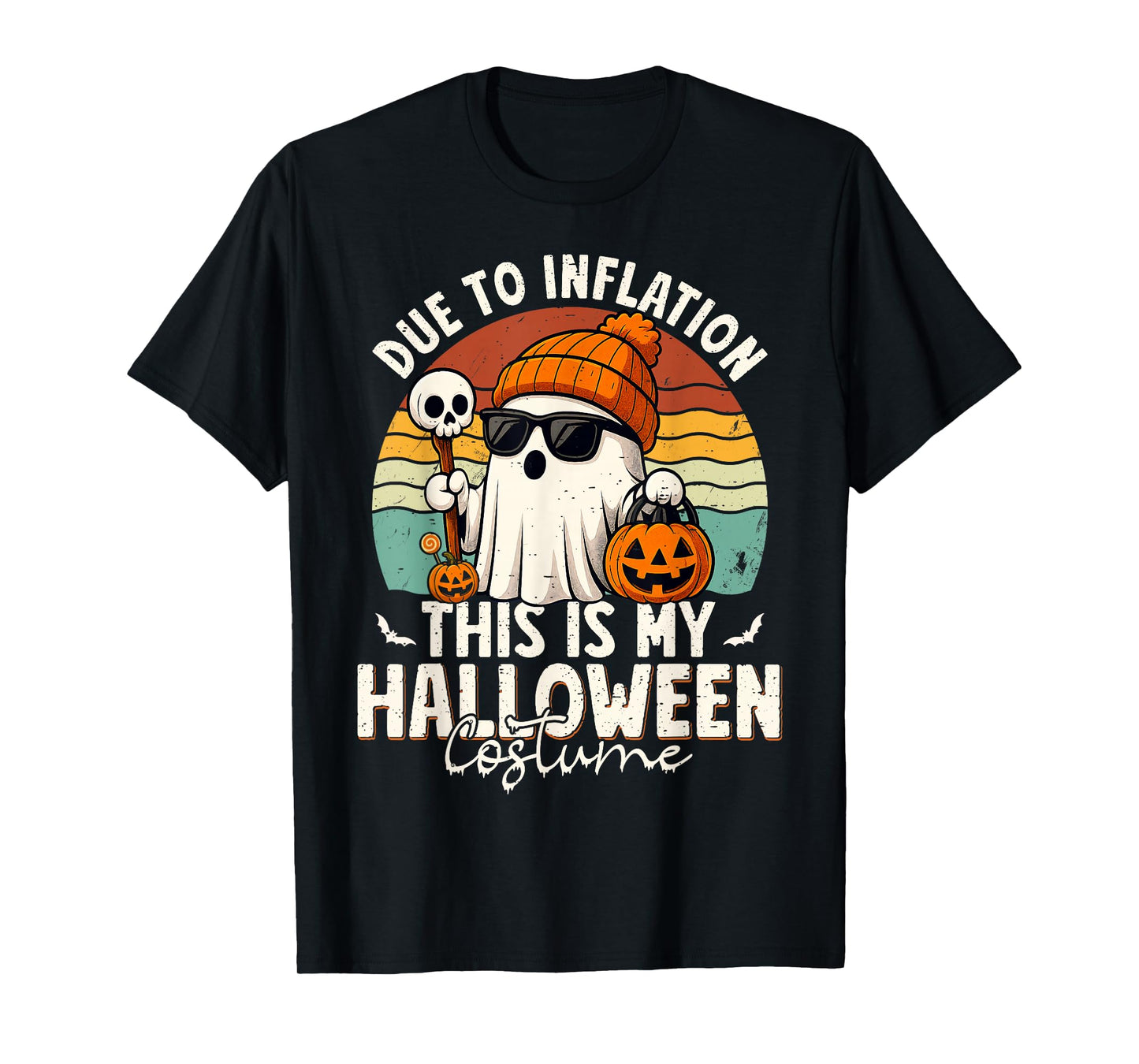 Due to Inflation This is My Funny Halloween Costume T-Shirt