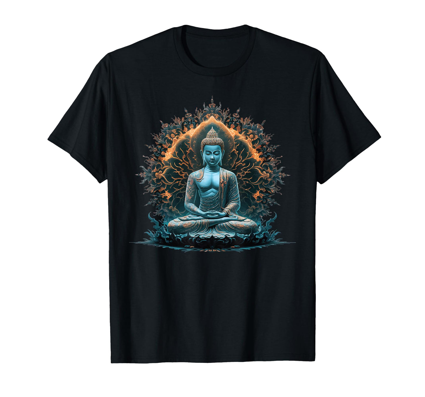 Buddha Spiritual Consciousness Meditation Buddhism Mandala T-Shirt