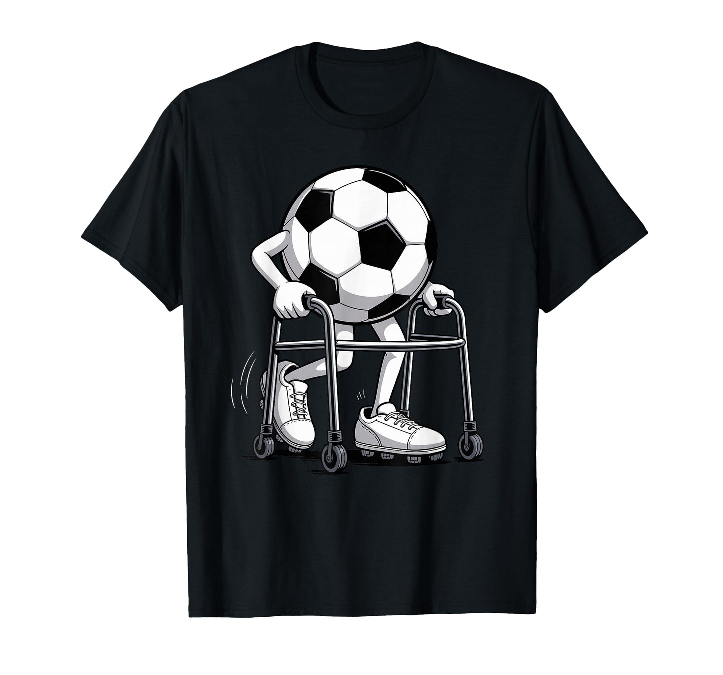 Retired Soccer Player Football Ball Goal Retirement T-Shirt