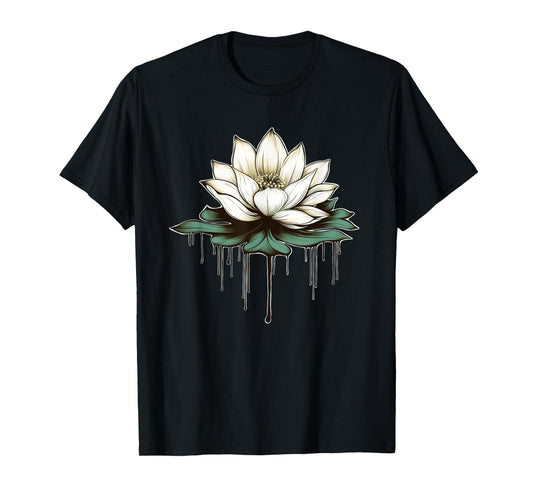 Yoga Botanical Lotus Spiritual T-Shirt