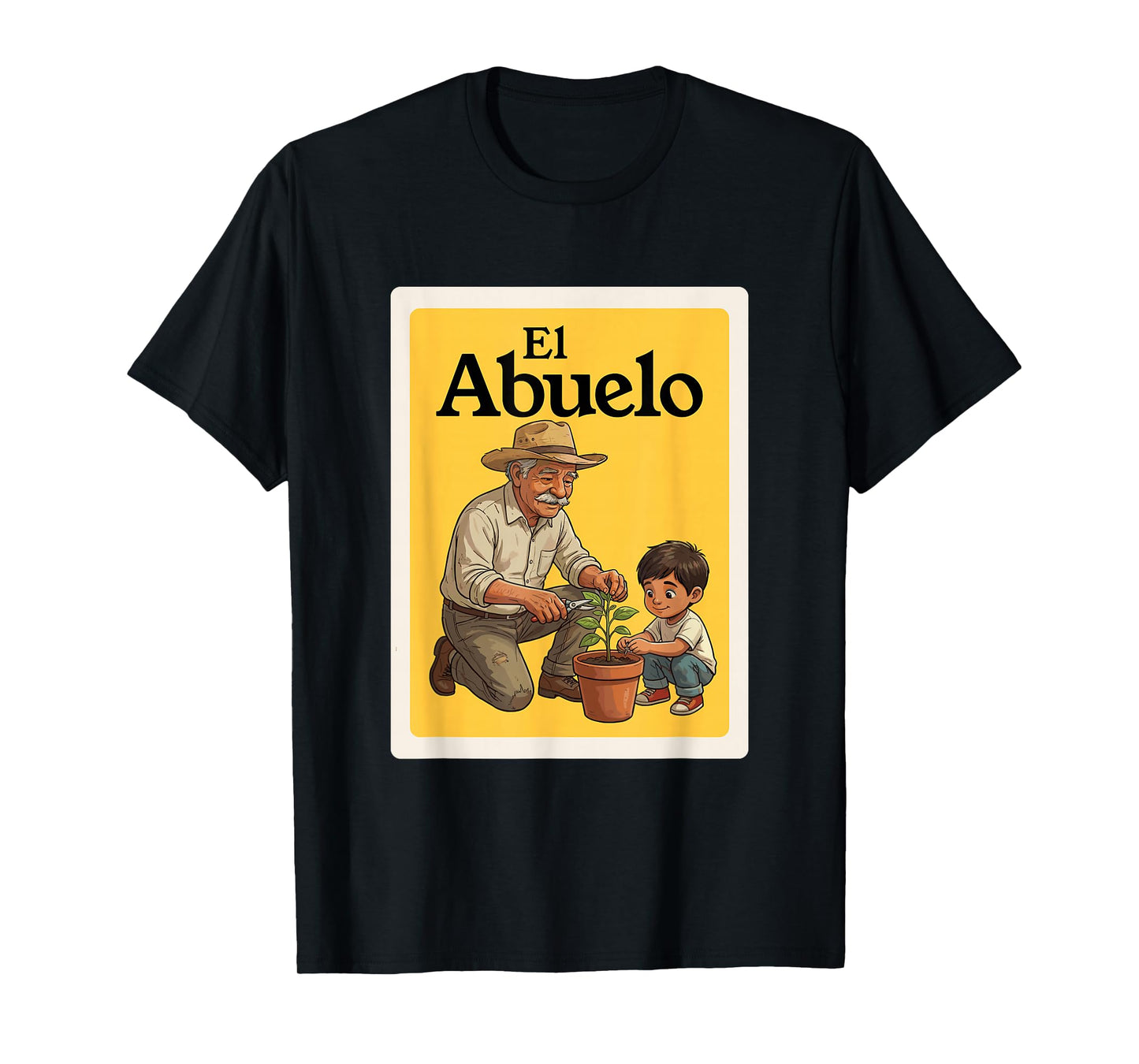 El Abuelo Mexican Grandpa T-Shirt