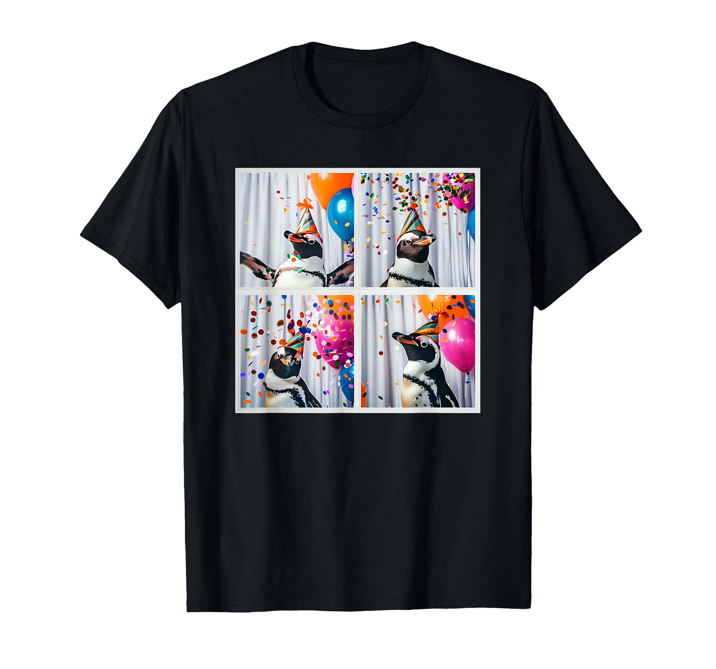 Birthday Celebration Zoo Penguin T-Shirt