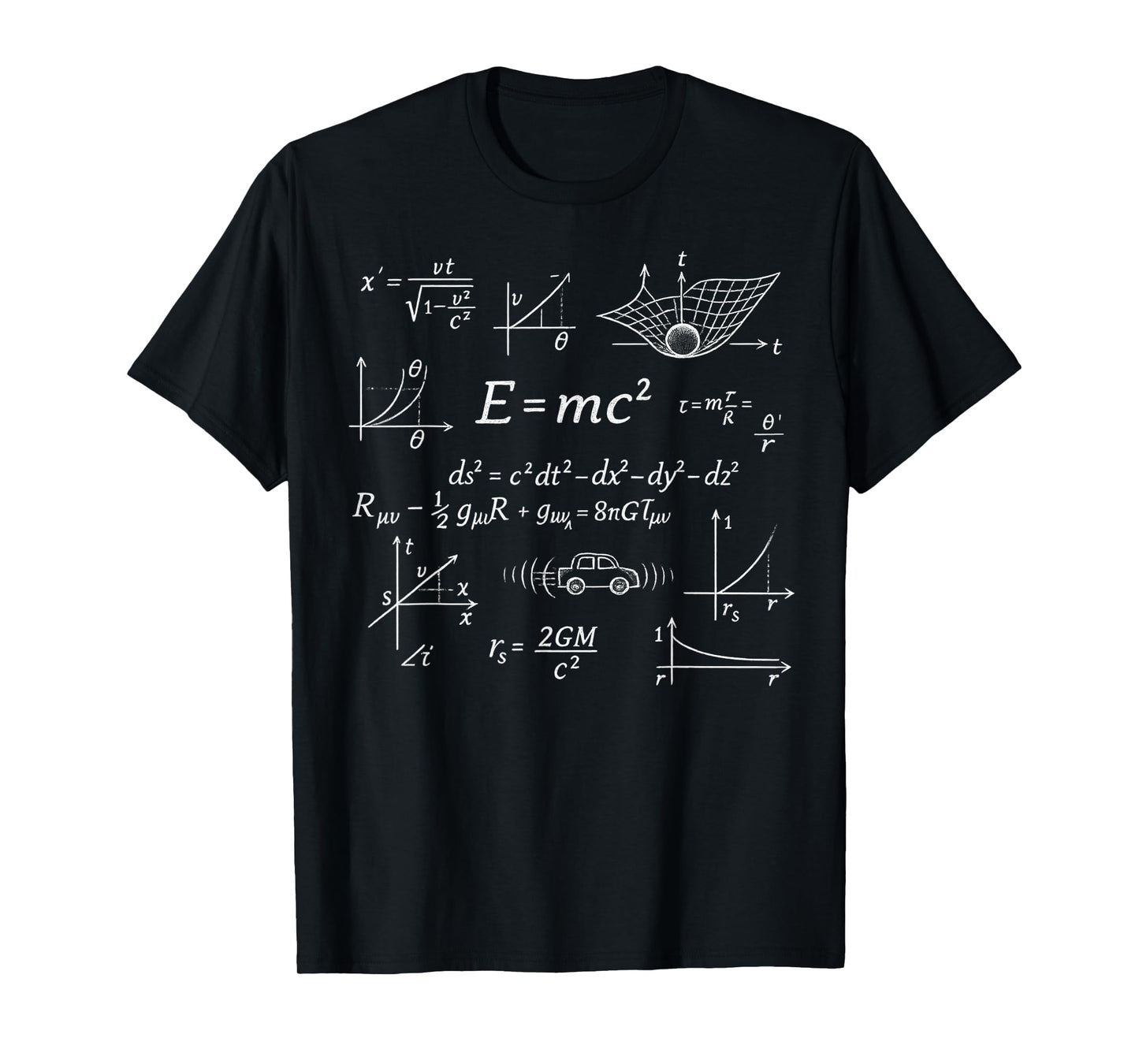 Einstein Formulas for Science Enthusiasts T-Shirt