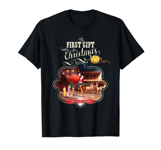 The Polar Express Giving The First Gift Of Christmas T-Shirt