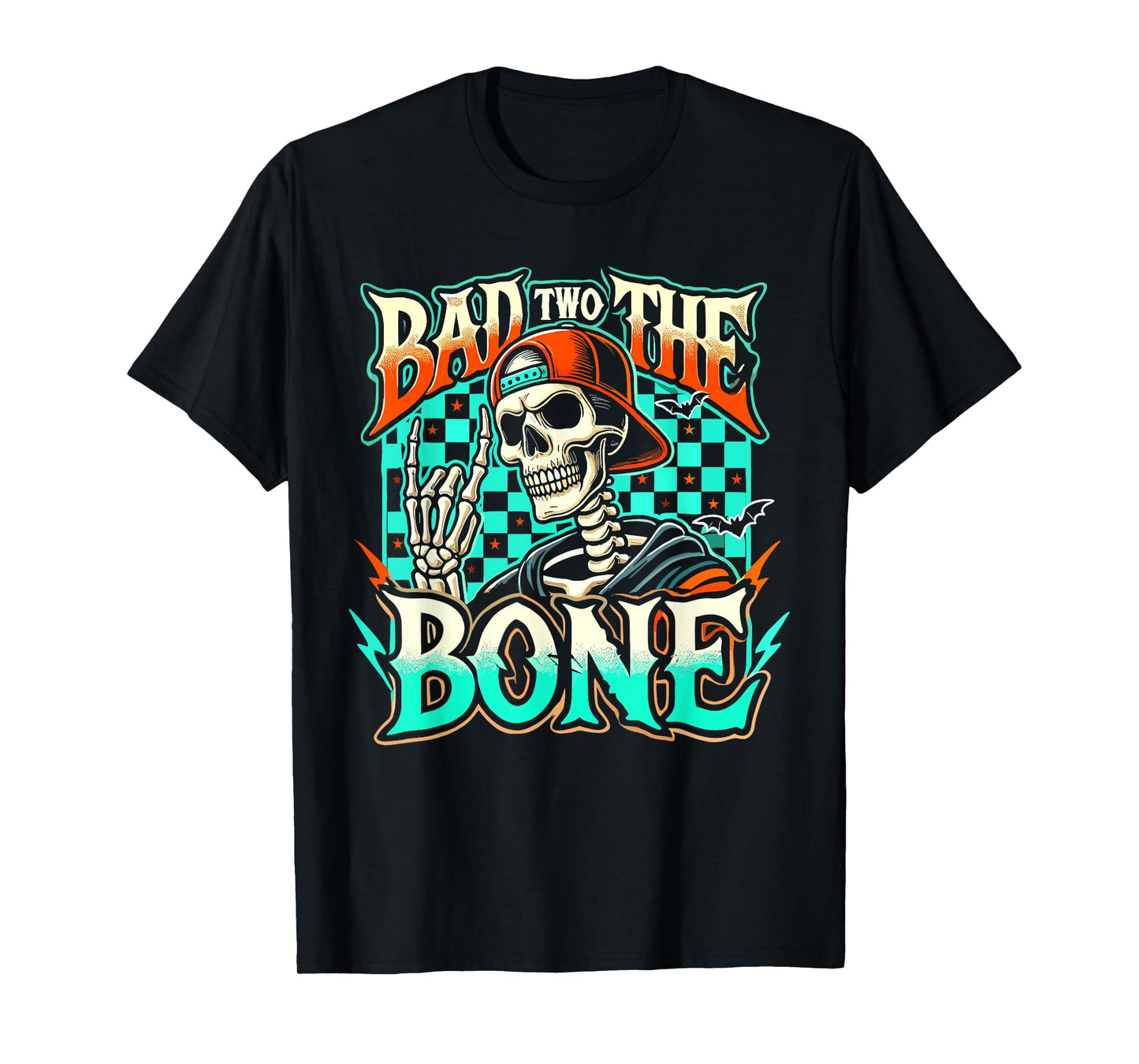 Bad Two the Bone Birthday Boy, 2 Years Old, 2nd Birthday T-Shirt