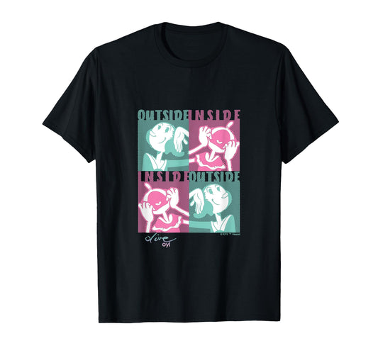 Olive Oyl's Express Yourself Collection "Outside Inside" Tee T-Shirt