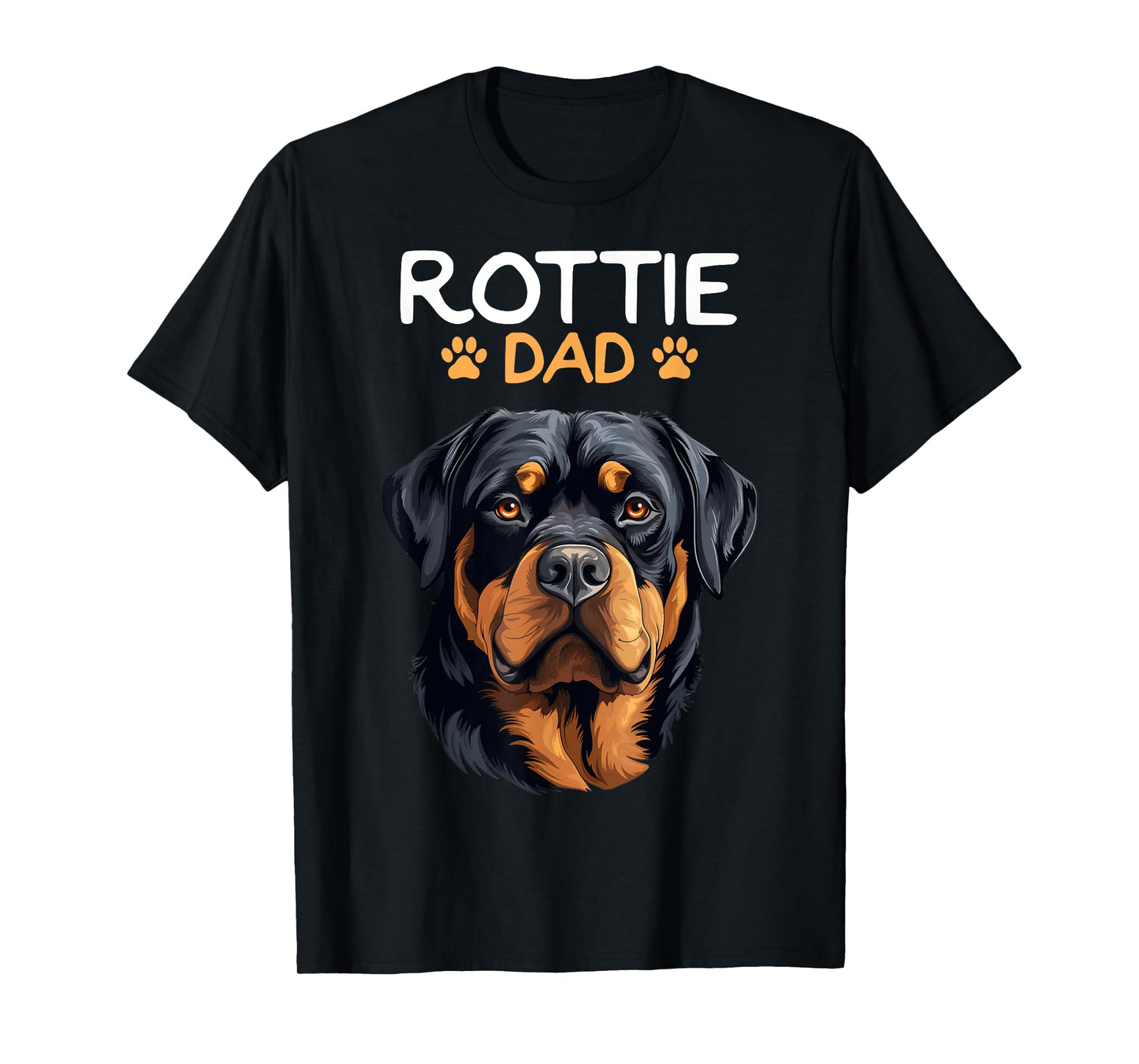 Rottie Dad Rottweiler Dog T-Shirt