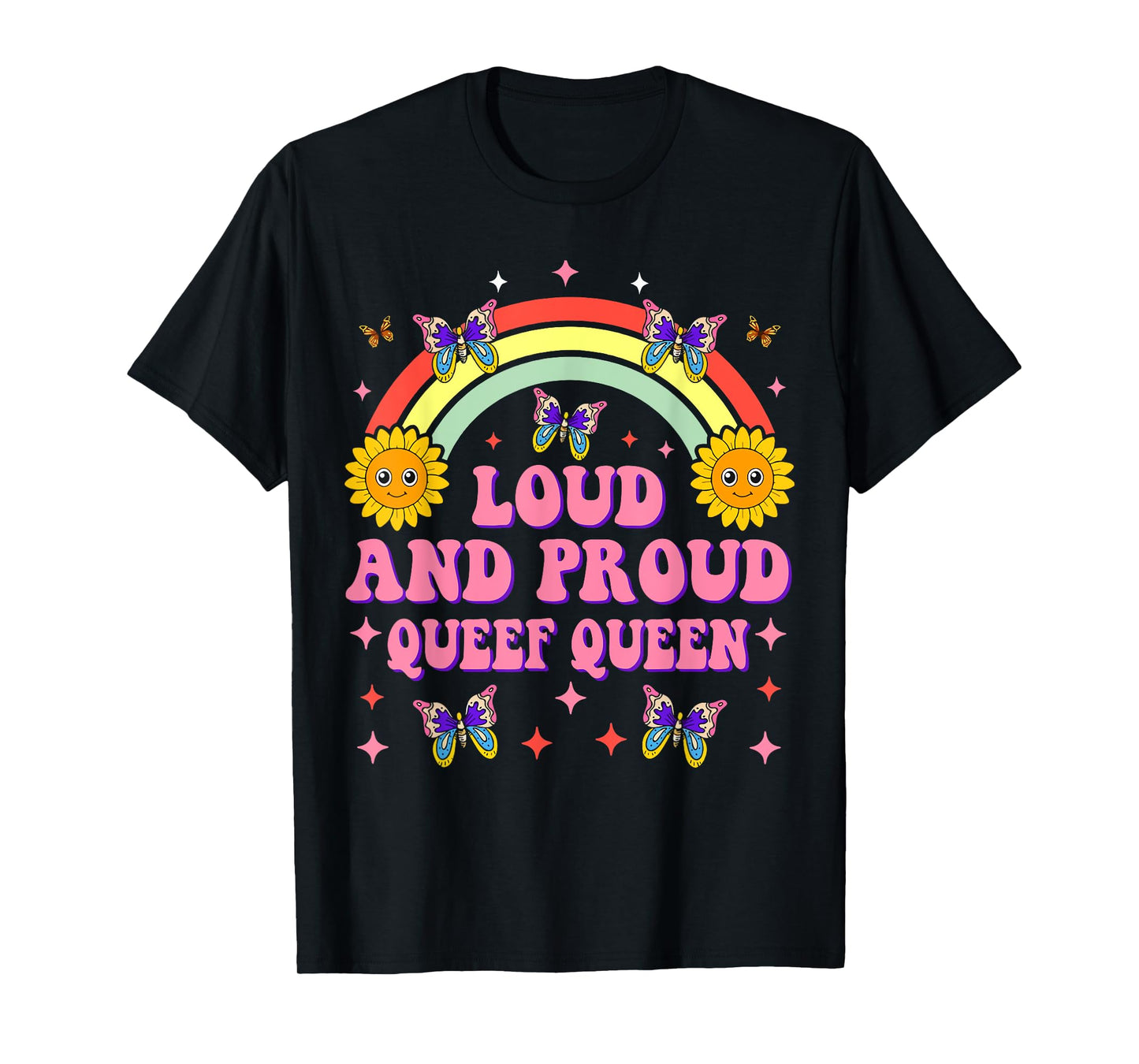 Queef Queen Embarrassing Adult Women Inappropriate Queefing T-Shirt