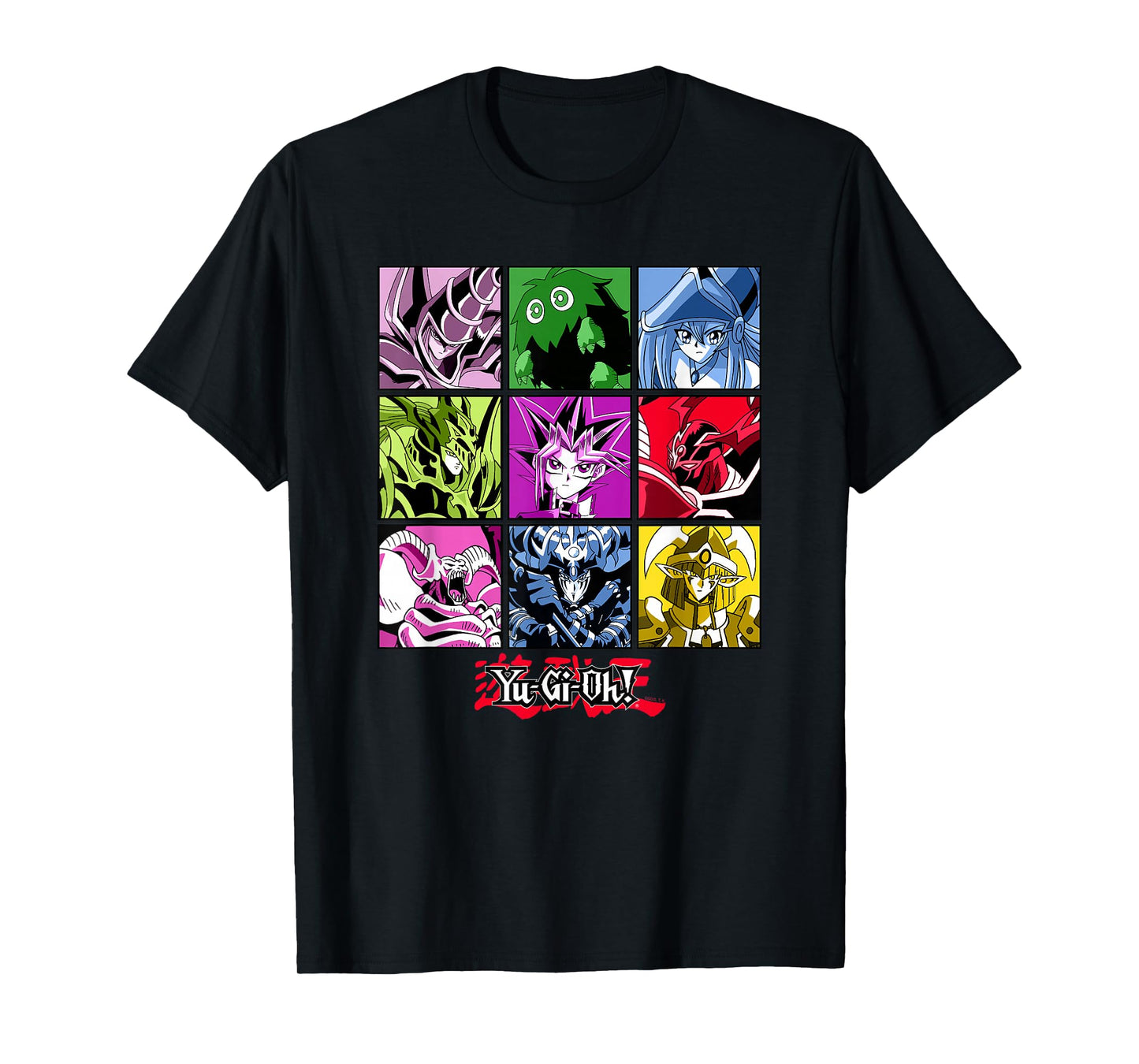 Yu-Gi-Oh! Duel Monsters Colorful Pop Art Monsters Anime T-Shirt