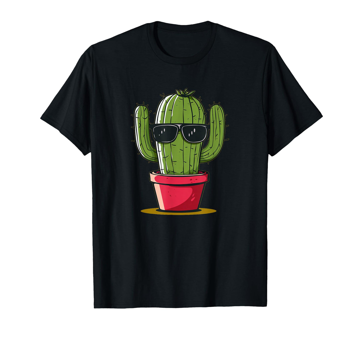 Awesome Sunglasses Cactus for Man and Woman T-Shirt