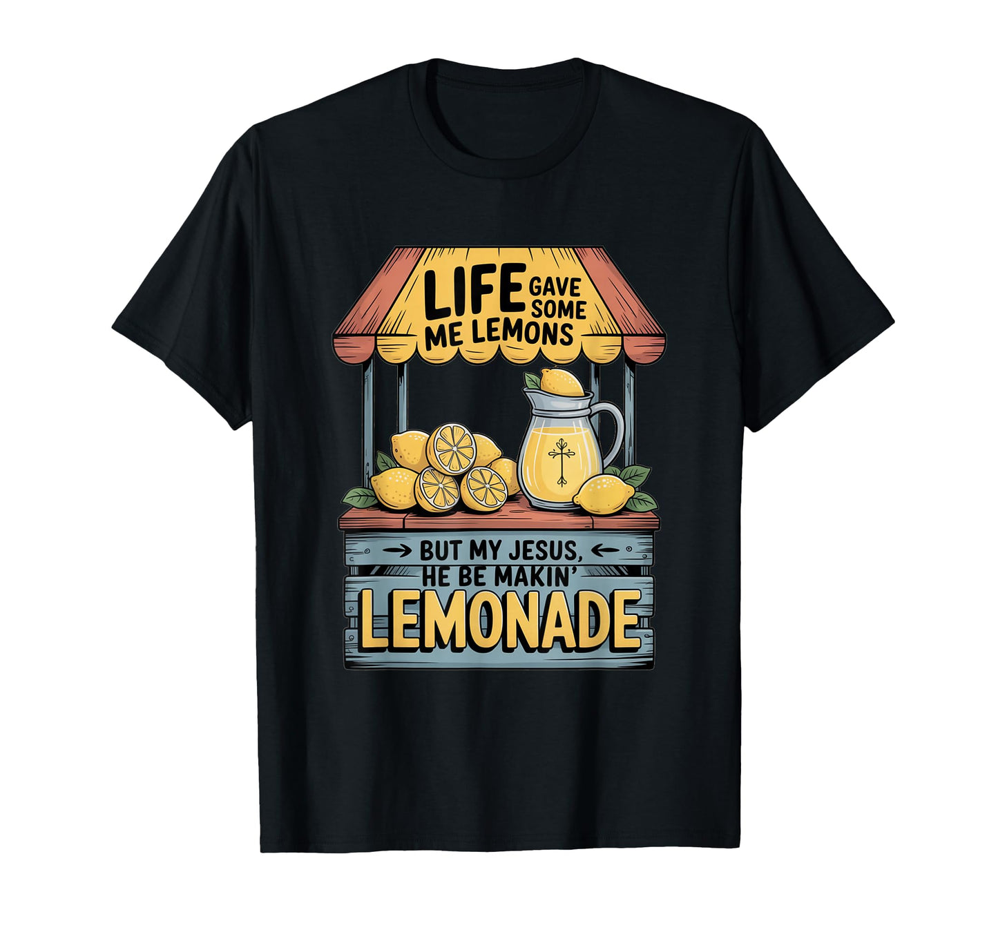 Cute Retro Christian Faith My Jesus he be Makin Lemonade T-Shirt