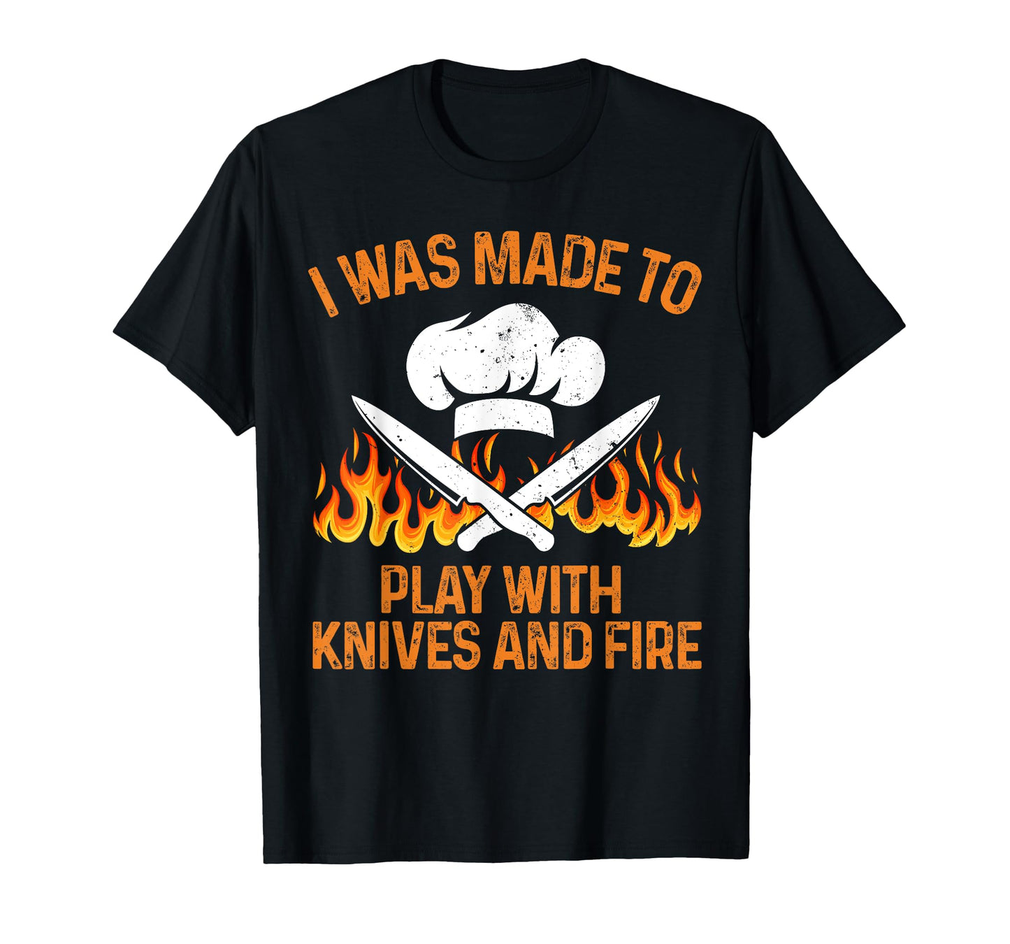Funny Chef Design For Men Women Cooking Lovers Culinary Chef T-Shirt