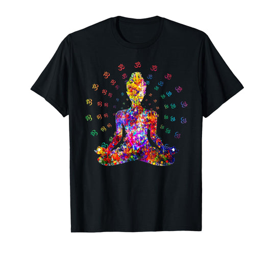 Yoga Chakra Spiritual Body System Meditation T-Shirt