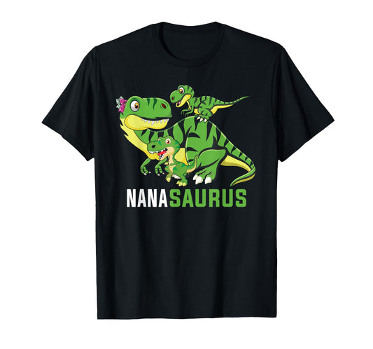 NANAsaurus Cute NANA Saurus Dinosaur Matching Family T-Shirt