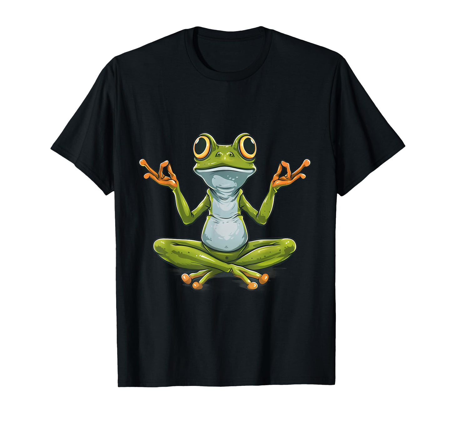 Meditation Frog Toad Spirituality Yoga Zen Buddha Buddhist T-Shirt