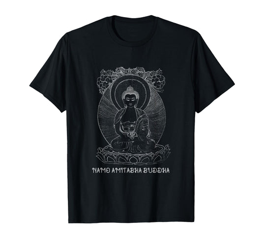 Namo Amitabha Buddha Namo Amituofo Pure Land Mantra T-Shirt