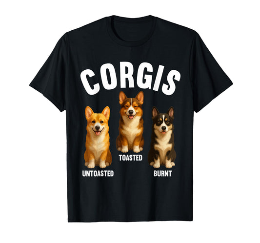 Funny Corgi Design for Men Women Kids Pet Dog Corgi Lovers T-Shirt
