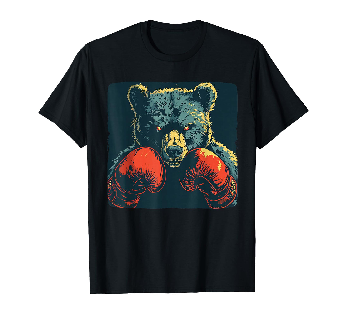 Funny boxing bear for sport boys and girls T-Shirt