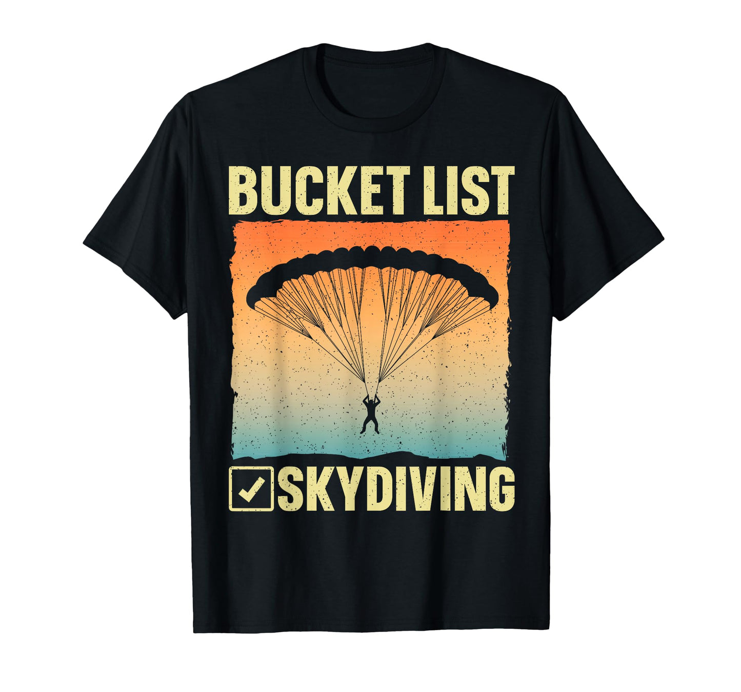 Funny Skydiving Art For Men Women Skydiver Sky Diving Lover T-Shirt