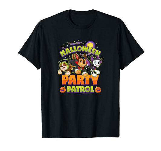 Kids Paw Patrol Series - Halloween Party Patrol T-Shirt