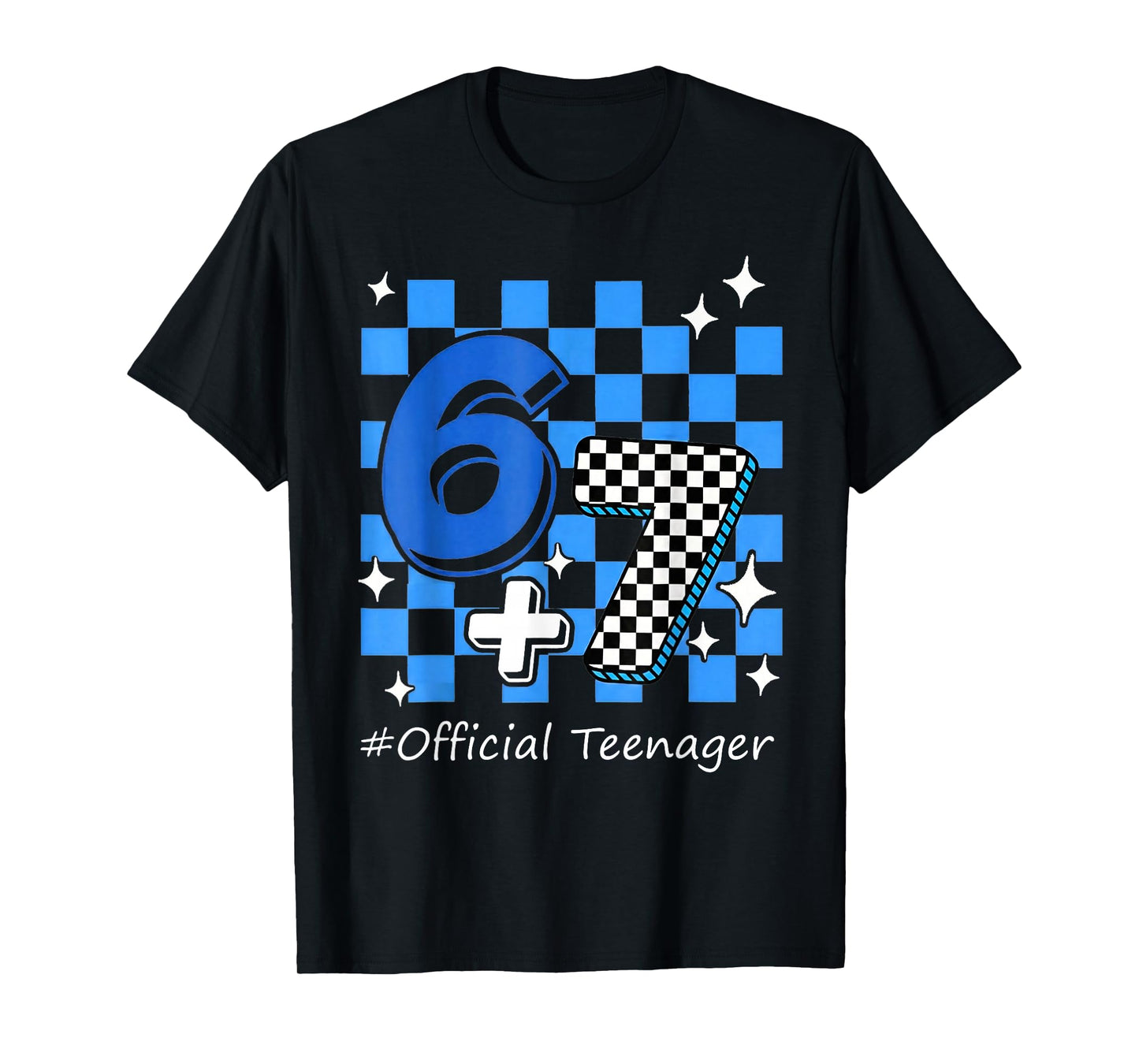 13th Birthday Official Teenager 6+7 Teen Birthday Boys Kids T-Shirt