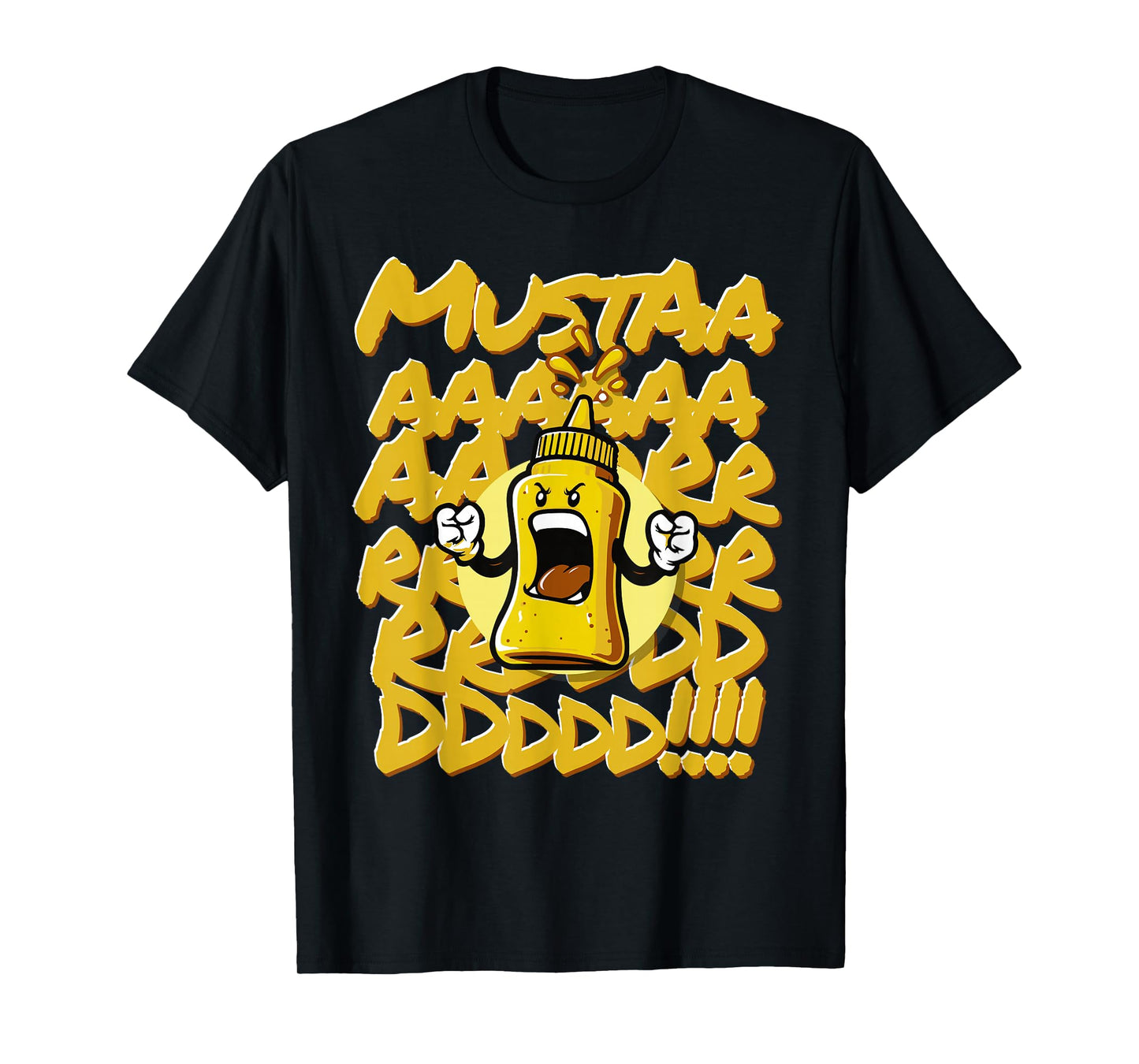 Mustard Bottle Scream T-Shirt