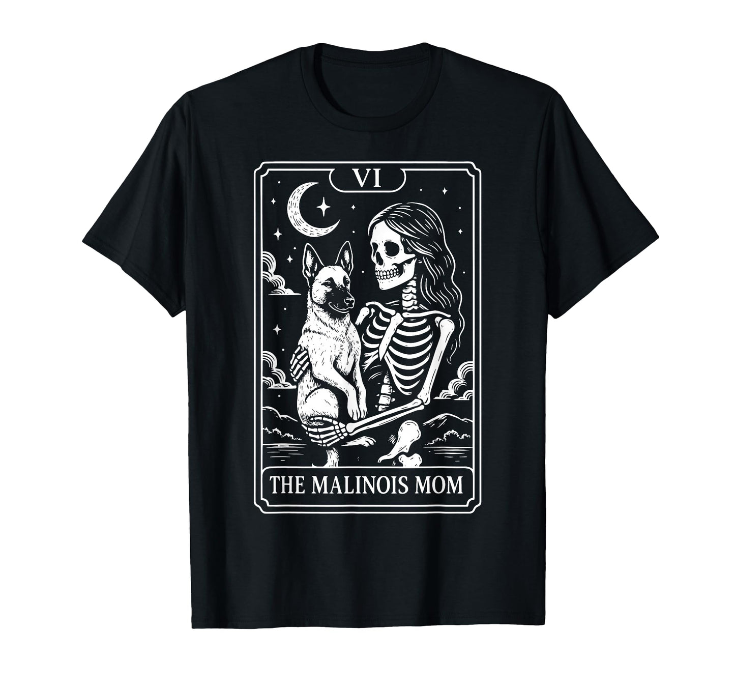 The Malinois Mom Tarot Card T-Shirt