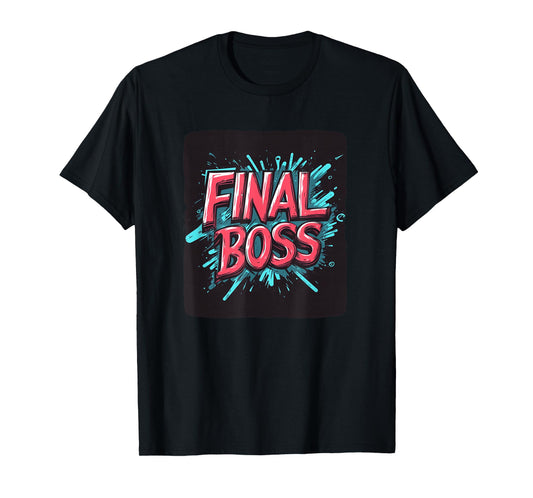 Cool Final Boss Costume for a Gaming Look T-Shirt