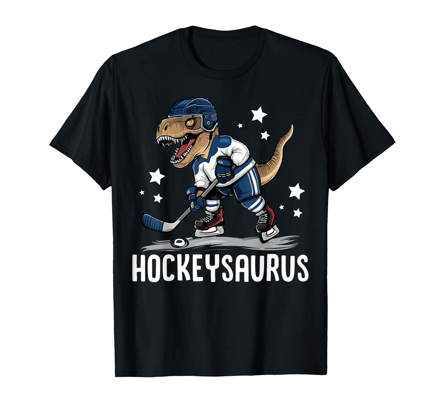 Hockeysaurus Funny Dinosaur Hockey Kids Hockey Boy T-Shirt