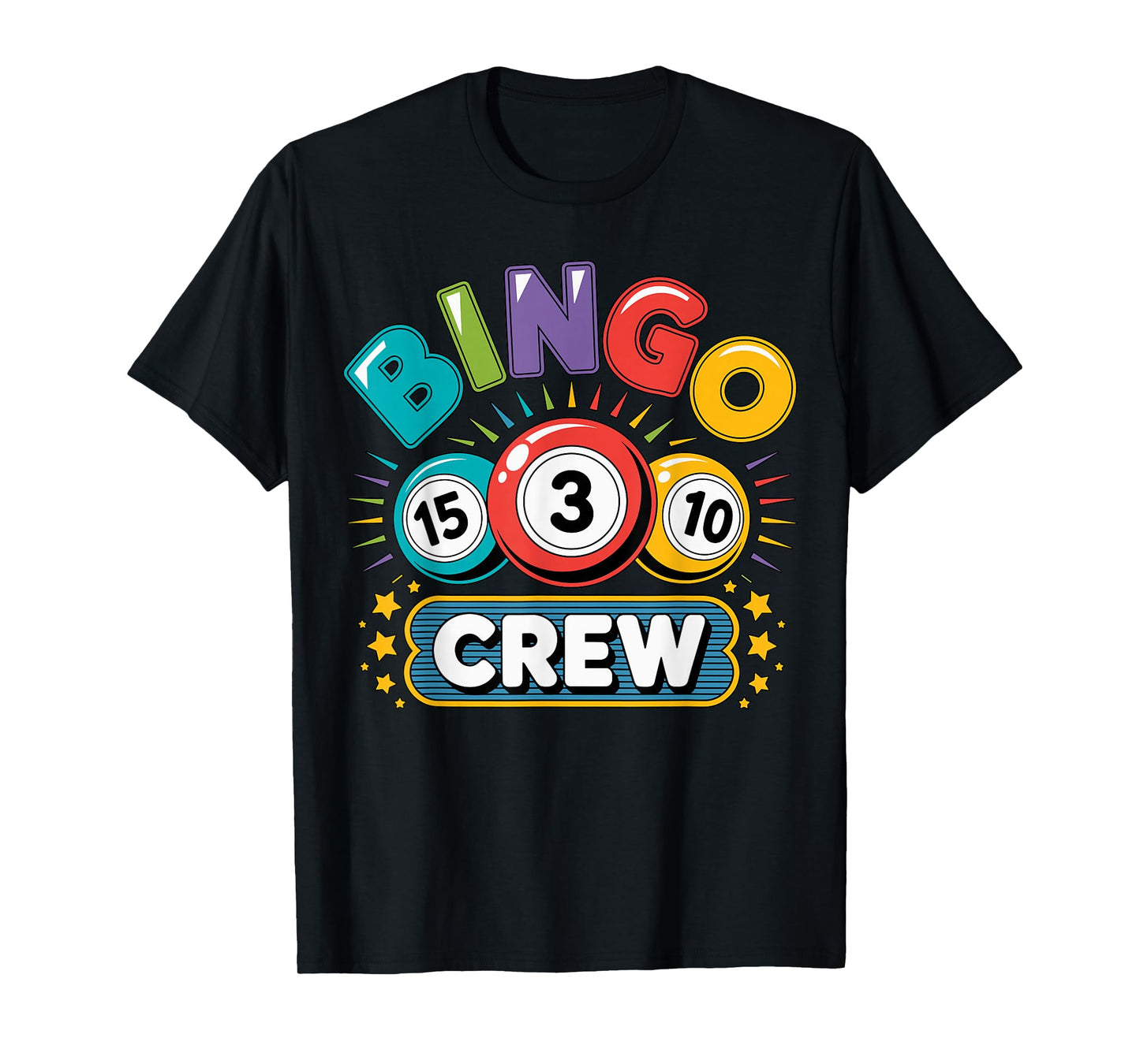 Bingo Crew Matching Game Night T-Shirt