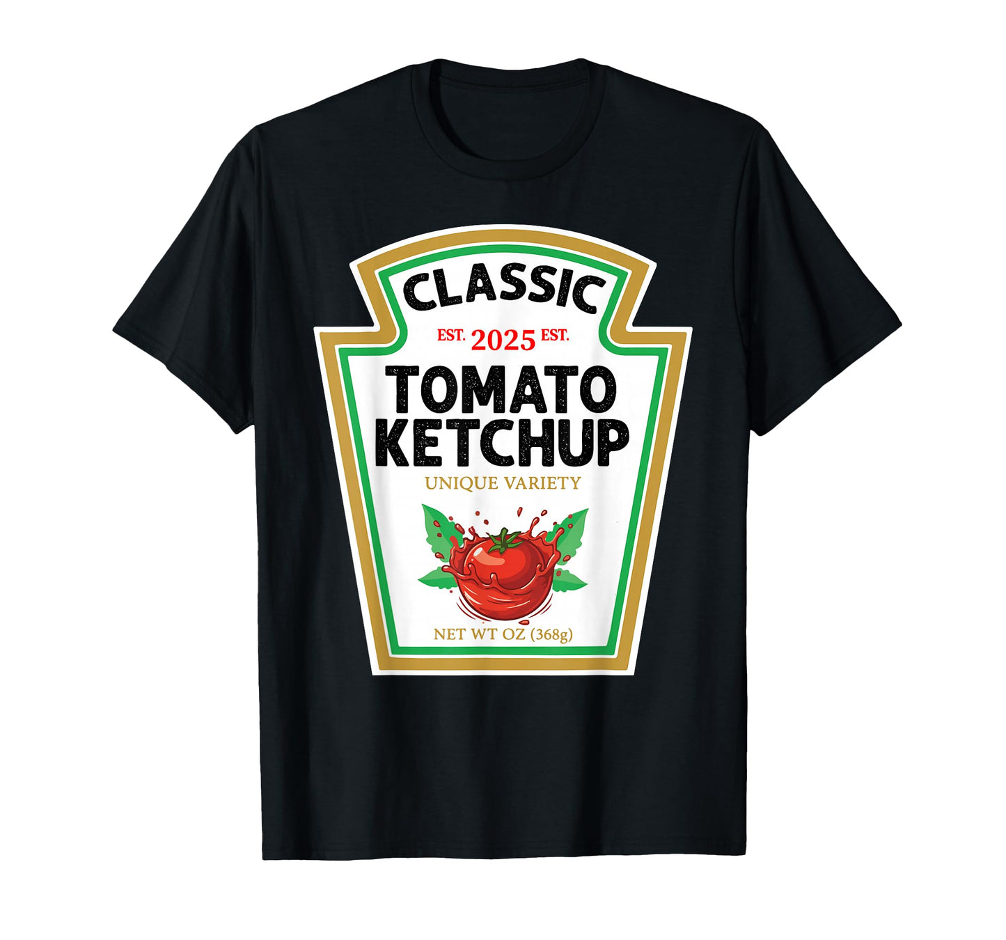 Red Ketchup DIY Halloween Costume Matching Group Ketchup T-Shirt