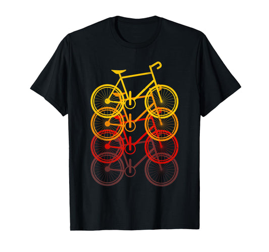 Cool Cycling and Bicycle Lovers Road Bikes Men Women Design T-Shirt