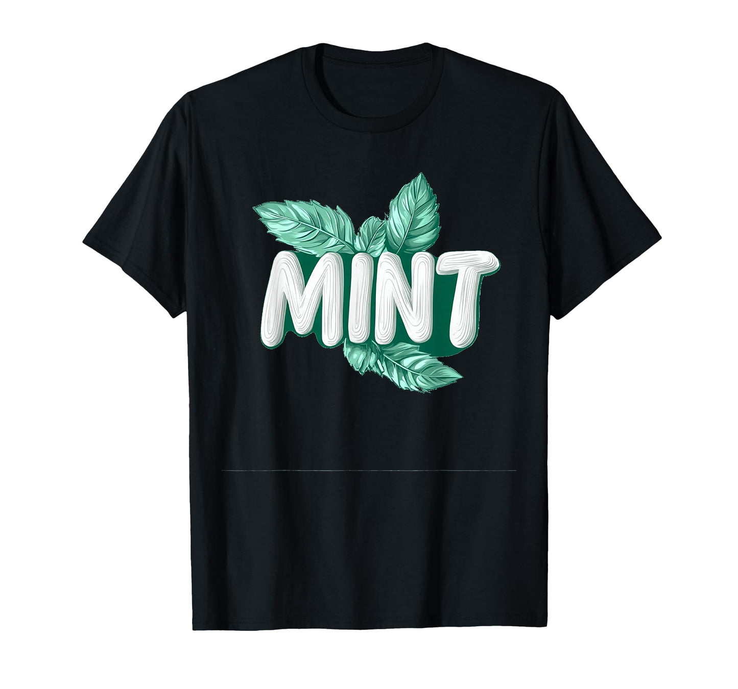 Charming Mint Graphics for a Fresh Look T-Shirt