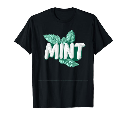 Charming Mint Graphics for a Fresh Look T-Shirt