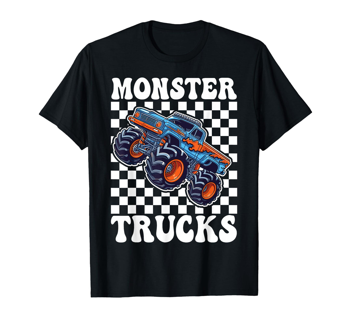 Monster Truck Birthday for Toddlers Youth & Adults T-Shirt