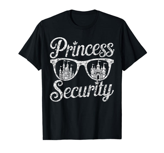 Princess Security Funny Graphic Halloween T-Shirt