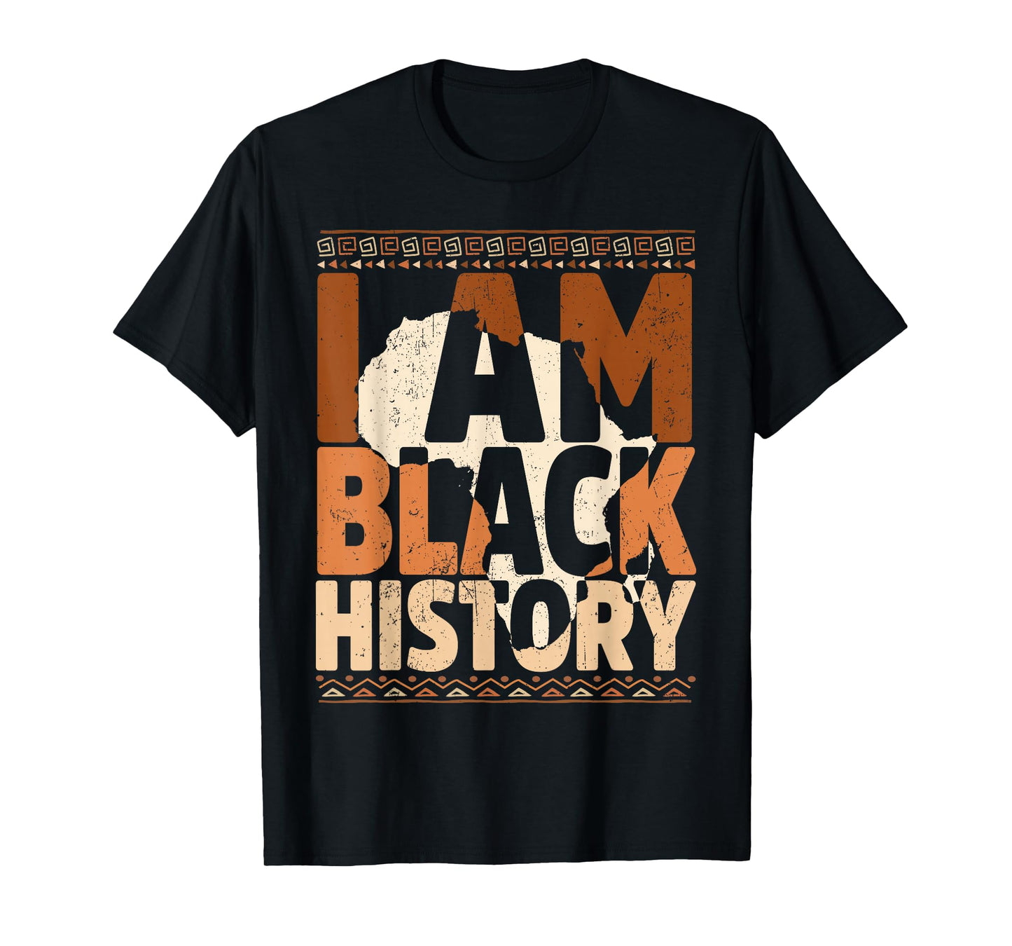 I Am Black History African Melanin Outfit Women Men Kid T-Shirt